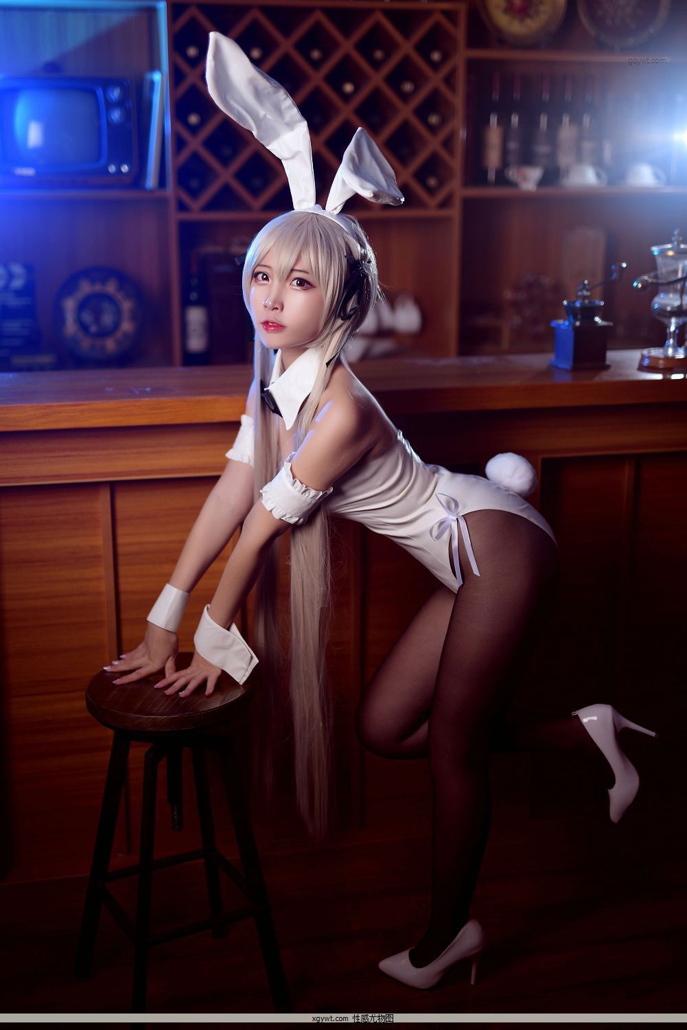 Nisa Nisa [Coser Ӻ˿˽ ] Ʒͼ ǳɫ鹤װ Ů P.1 